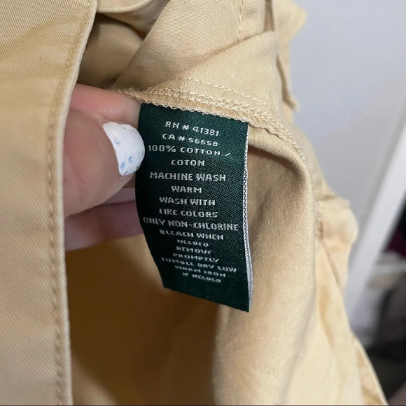 Lauren Ralph Lauren Khaki Denim Trench Coat​​​​ - Picture 7 of 9